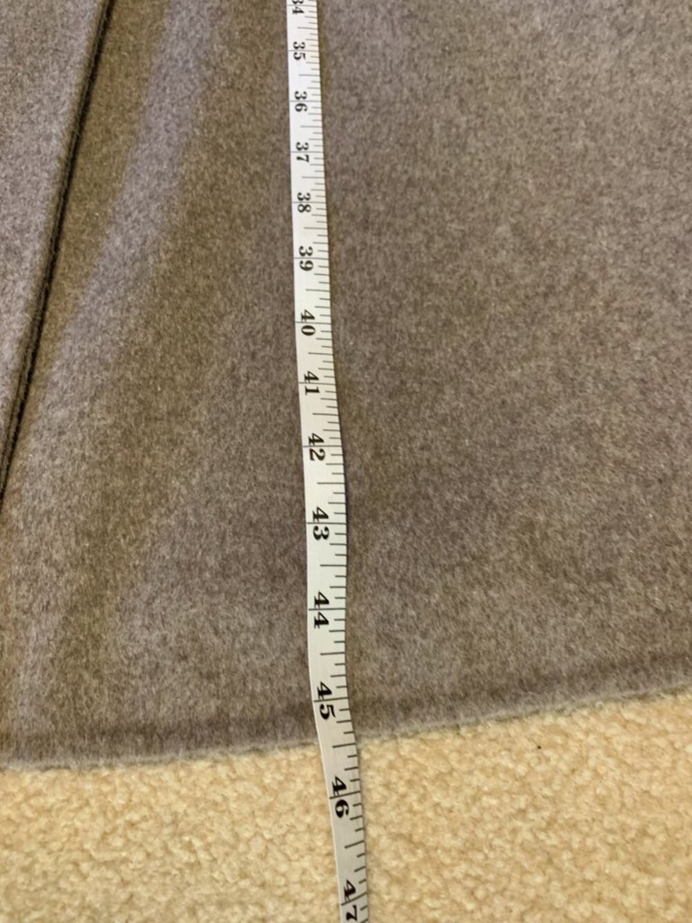 MANGO Handmade Oversized Wool Coat XL Medium Brown - Picture 13 of 15